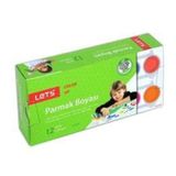 Lets L-5512 12 Renk 25 ML Parmak Boyası