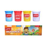 Lets L8340 600 gr 4'lü Büyük Boy Oyun Hamuru