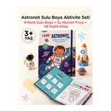 Lets Let’s Astronot Sulu Boya Boyama Kitabı & Aktivite Seti