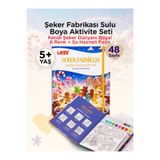 Lets Let’s Şeker Fabrikası Sulu Boya Boyama Kitabı & Aktivite Seti