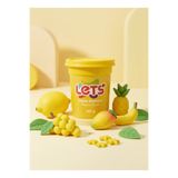 Lets Oyun Hamuru Sarı Tekli 110g