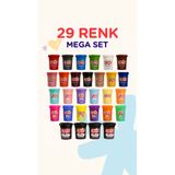 Lets Oyun Hamuru Seti – 29 Renk Mega Set | Let's