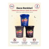 Lets Oyun Hamuru Seti 3'lü – Gece Renkleri Let's