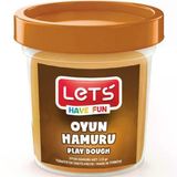 Lets Oyun Hamuru Tek Renk Kahverengi 110 GR L8440-6