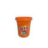 Lets Oyun Hamuru Tek Renk Neon Turuncu 110 G 2040.12242