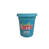 Lets Oyun Hamuru Tek Renk Pastel Mavi 110 Gram