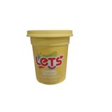 Lets Oyun Hamuru Tek Renk Pastel Sarı110 G 2040.12251