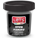 Lets Oyun Hamuru Tek Renk Siyah 110 Gr L8440-10