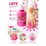 Lets Parmak Boyası 250Ml. Pembe L5610