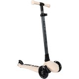 Lets Ride Two Isikli Katlanabilir 3 Tekerlekli Scooter Bej