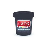 Lets Tek Renk Oyun Hamuru Gri 115 Gram L8440-13 (24 Lü Paket)