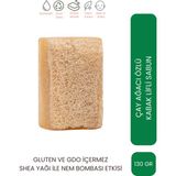 Let'scrub Kabak Lifli Çay Ağacı Sabunu 130 gr Shea Yağı ile Zenginleştirilmiş Nemlendirici
