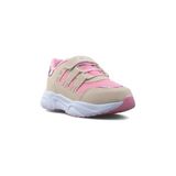 Letsgo Cırtlı Yumuşak Esnek Hafif Nefes Alabilen File Kız Çocuk Sneaker Spor Ayakkabı Bej Pembe - Bej - Pembe
