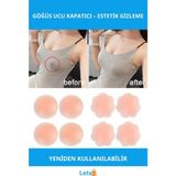 Letsii 100% Silikon Göğüs Ucu Kapatan Bandı 2 Adet - Standart