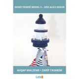 Letsii Ahşap Marin Deniz Feneri Dekoratif Şık Tasarım