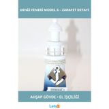 Letsii Ahşap Marin Deniz Feneri Şıklığında Dekoratif Aksesuar