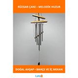 Letsii Ahşap Melodik Rüzgar Çanı No:2 Estetik ve Fonksiyonel Dekorasyon