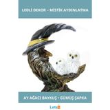 Letsii Ay Ağacı Motifli Led Işıklı Baykuş Figürü