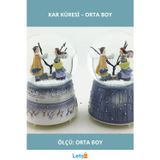 Letsii Büyüleyici Kış Masalı Kar Küresi Orta Boy