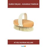Letsii Doğal At Kılı Fırça Kadınlar İçin Selülit Giderici 1 Parça Cilt Bakım Aleti