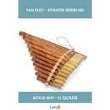 Letsii Doğal Bambu Malzemeden Üretilmiş Büyük Pan Flüt