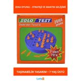 Letsii Eğlenceli Tahta Oyun Zeka Geliştirici Solo Test