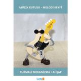 Letsii Eğlenceli Tasarımlı Gitar Müzik Kutusu Dekoratif Aksesuar