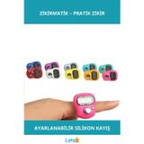 Letsii Ergonomik Silikon Yüzük Zikirmatik Sayacı