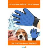 Letsii Evcil Hayvan Tüy Toplama Eldiveni Kedi ve Köpekler Için Pratik Tüy Temizleme - Çok Renkli