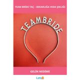Letsii Gümüş Renk Team Bride Taç Gelin ve Nedime Tacı