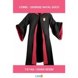 Letsii Harry Potter Gryffindor Cübbe Çocuk 7 8 Yaş Kostümü
