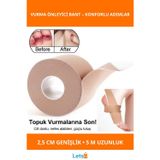 Letsii Konforlu Ayakkabı Vurma Önleyici Rulo Bant 2.5 cm X 5 m