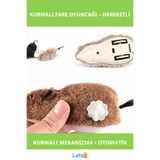 Letsii Kurmalı Kedi Eğitim Oyuncağı Refleksleri Geliştiren Eğlenceli Fare