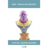 Letsii Marvel Thanos Büst 17x10 cm Detaylı ve Dayanıklı Figür