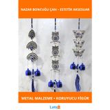 Letsii Metal Nazar Boncuğu Çan Dekoratif Aksesuar