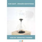 Letsii Mıknatıslı Kum Saati Dekoratif 15x8 cm