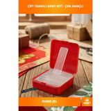 Letsii Nano Pu Jel Çift Taraflı Yıkanabilir Bant 60 Parça - Çok Renkli - Tek Ebat