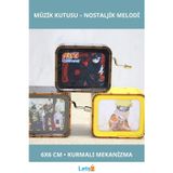 Letsii Naruto Anime Temalı Ahşap Müzik Kutusu 6x6 cm