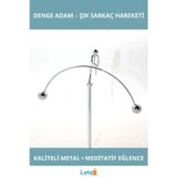 Letsii Newton Denge Adam Modern Metal Dekoratif Objeleri