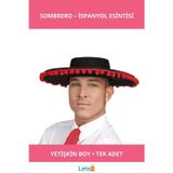 Letsii Rahat Moda İspanyol Sombrero Şapkası Yetişkin