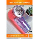 Letsii Şarjlı, Kablosuz, Ergonomik Tutuşlu, Paslanmaz Çelik Bıçaklı Tüy ve Tiftik Temizleme Makinesi - Çok Renkli - tüy temizleme makinesi