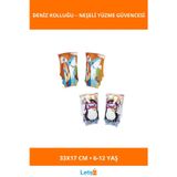 Letsii Sevimli Hayvan Desenli Büyük Çocuk Deniz Kolluğu 33X17 Cm (6 12 Yaş)