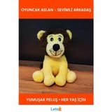 Letsii Sevimli Peluş Oyuncak Aslan 25 cm | Dekoratif ve Eğlenceli