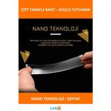 Letsii Süper Güçlü Şeffaf Çift Taraflı Bant 1 Adet Nano Teknoloji