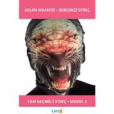 Letsii Tam Geçmeli Streç Aslan Maskesi Yetişkin