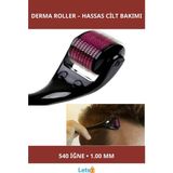 Letsii Titanyum Iğneli Derma Roller 1.00 mm Cilt Bakım Aleti 540 Iğne