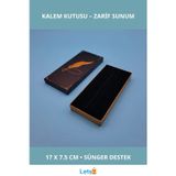 Letsii Tüylü Motifli Kaliteli Hediyelik Kalem Kutusu 17 cm