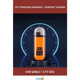 Letsii USB Şarjlı Cep Çakmak Burun Kulak Yanak Tüy Temizleme Makinesi