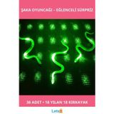 Letsii Yılan Kırkayak Şaka Oyuncağı 36 Adet Eğlenceli Oyun