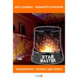 Letsii Yıldızlı Gece Lambası Projeksiyon LED Çocuk Odası İçin